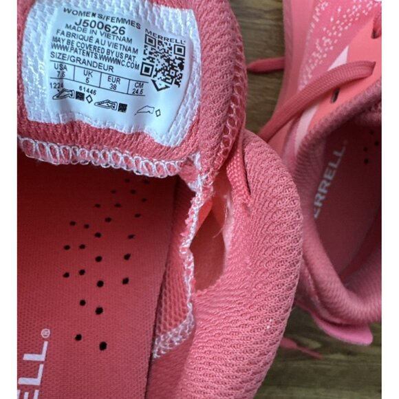 Merrell Morphlite Trail Running Shoes Women's Lightweight Blossom Mesh Size 7.5 - Picture 7 of 9